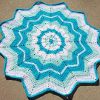 Beginner's Round Ripple Crochet Afghan Pattern