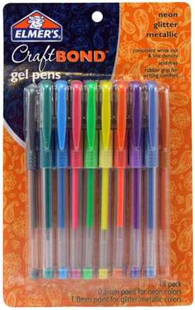 Elmers Craft Bond Gel Pens
