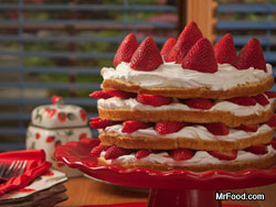 All-American Strawberry Layer Cake