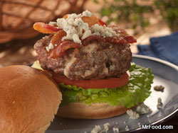 Bacon Blue Cheese Burgers 