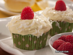 Lemon Raspberry Cupcakes 