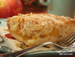 Peach Coffee Cake 