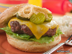 Piled High Cheeseburgers 